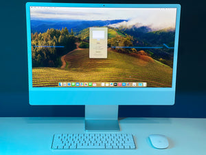 iMac 2021 24" Chip M1, 8RAM, 256 SSD